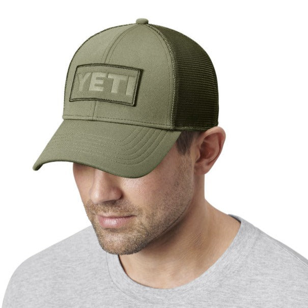 PATCH ON PATCH TRUCKER HAT Highlands Olive