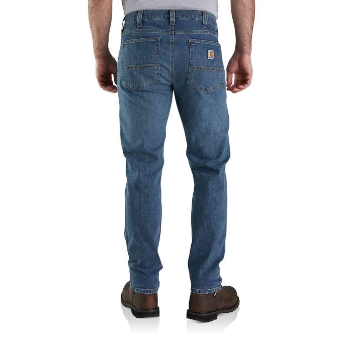 Rugged Flex Relaxed Fit Low Rise Tapered Jeans Arcadia