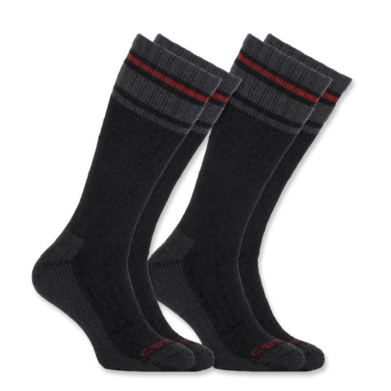 COLD WEATHER THERMAL SOCK 2-PACK Black