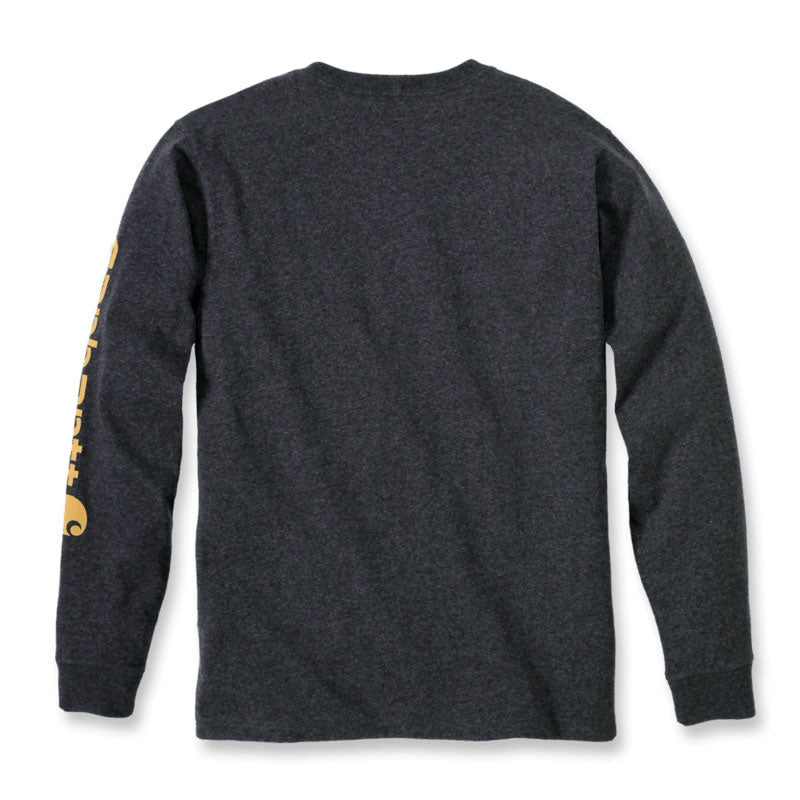 SIGNATURE SLEEVE LOGO LONG-SLEEVE T-SHIRT Carbon Heather