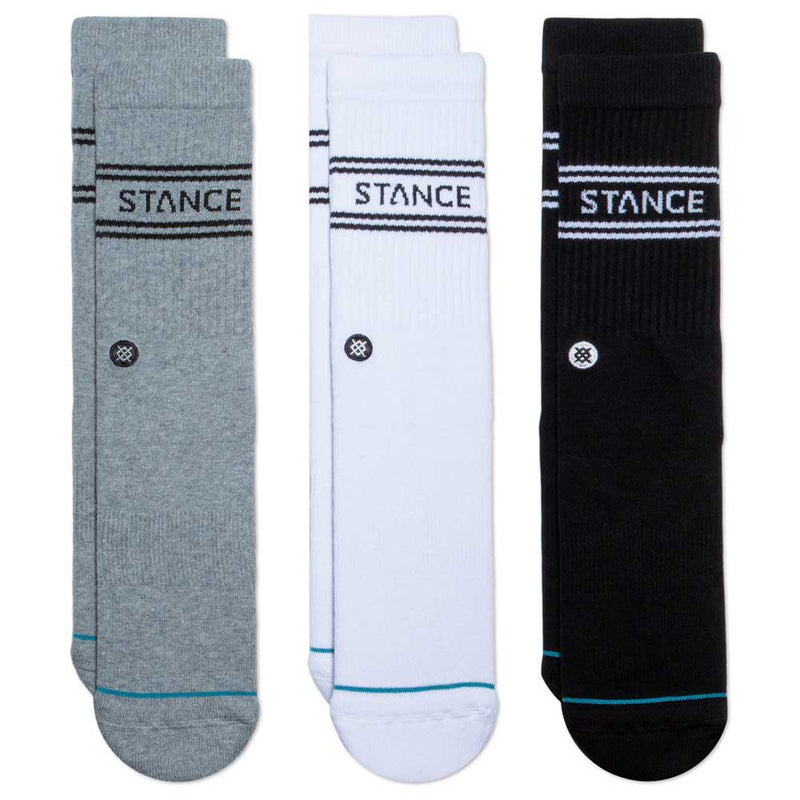 BASIC 3 PACK CREW SOCKS Multicolour