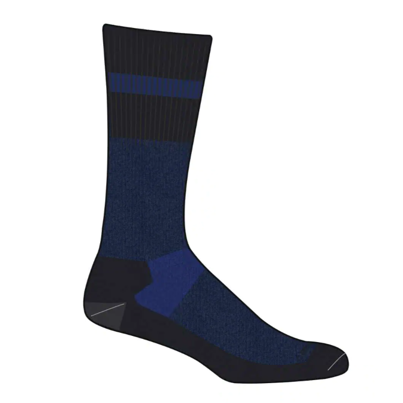 HEAVYWEIGHT SYNTHETIC-WOOL BLEND BOOT SOCK Navy